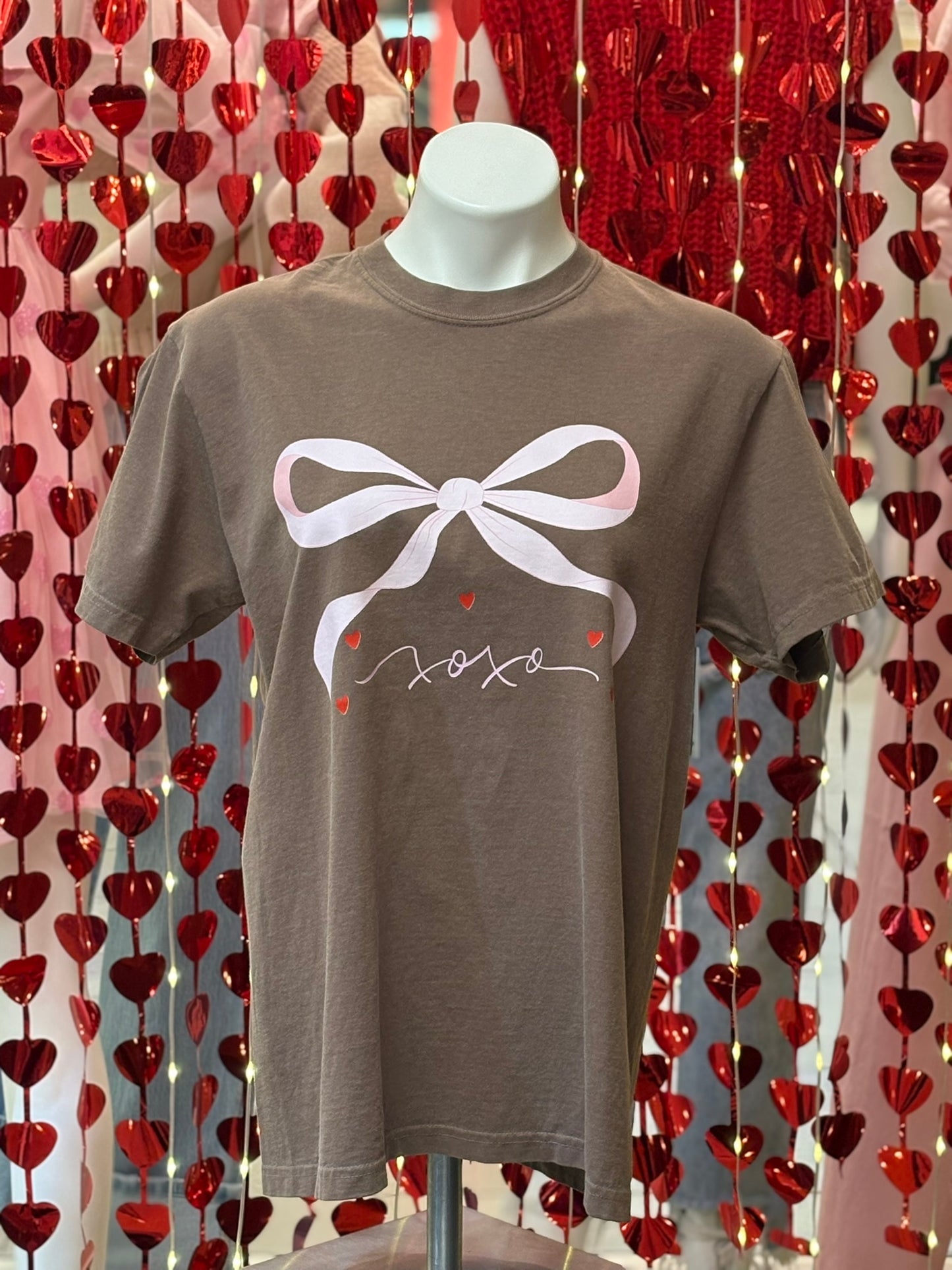 Brown Crewneck T-Shirt