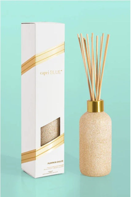 Capri BLUE - Pumpkin Dulce Glimmer Reed Diffuser