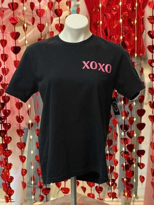"IT'S NOT ME it's you XOXO" Black Graphic Tee