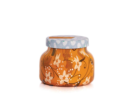 Capri BLUE - Pumpkin Dulce Holiday Pattern Play Petite Candle