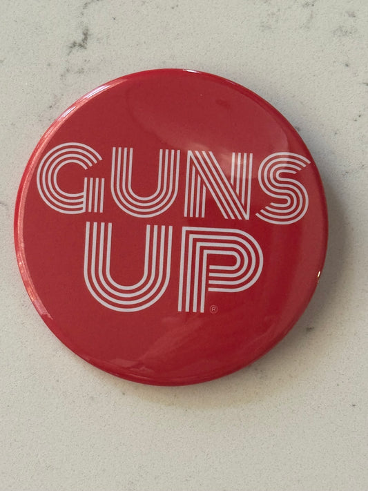 Red "Guns Up" Button