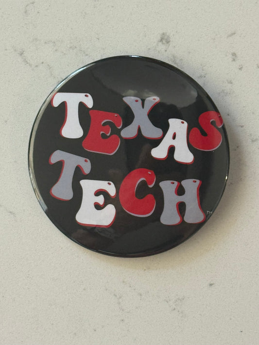 "Texas Tech" Button