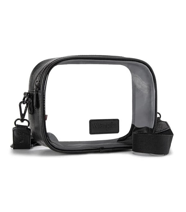 Black Wrangler Clear Stadium Bag